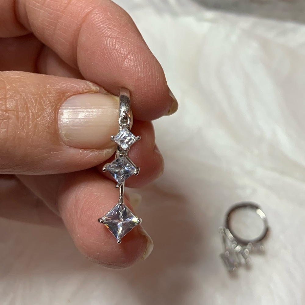 Sterling silver earrings